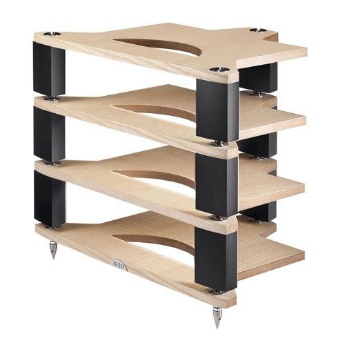 Naim FraimLite Equipment Rack Ash/Black (4 tier - twin packs)