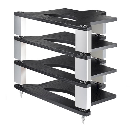 Naim FraimLite Equipment Rack Black/Silver (4 tier - twin packs)